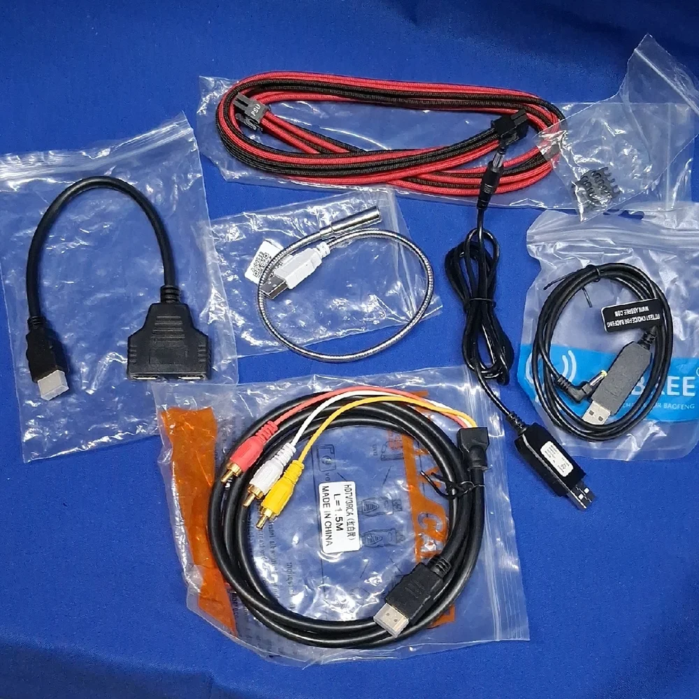 NWT 6pc. Assorted Computer Cables Set
